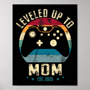 Binnenkort om mama te zijn 2025 Grappig Ik levelde Poster