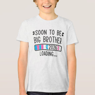 Binnenkort Oom 2026 Zwangerschap aankondiging Tri-Blend Shirt