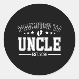 Binnenkort Oom Est 2026 Eerste Keer Ronde Sticker