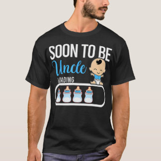 Binnenkort Oom Worden Jongen Zwangerschapsaankondi T-shirt