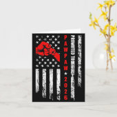 Binnenkort Papa Est.2026 Vaderdag Voor Het Eerst Kaart (Gele Bloem)