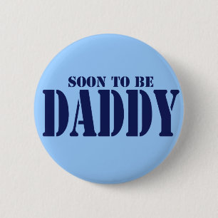 Binnenkort papa worden ronde button 5,7 cm