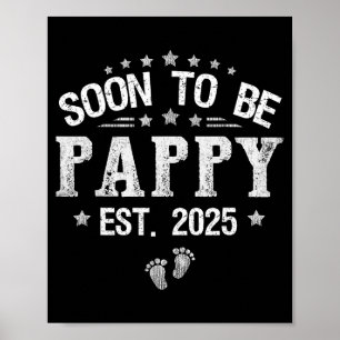 Binnenkort Papa Wordt Opgericht 2025 Vaderdag Gepr Poster