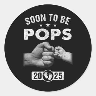 Binnenkort Pop EST 2025 Vaderdag Eerste keer NE Ronde Sticker