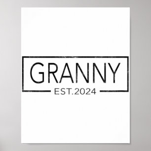 Binnenkort te zijn Granny 2024 Moederdag Granny Es Poster