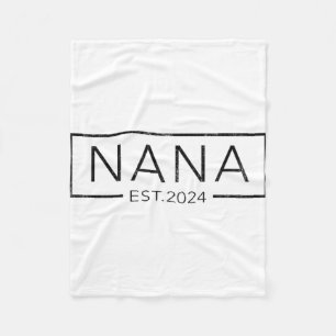 Binnenkort te zijn Nana 2024 Moederdag Nana Est 20 Fleece Deken