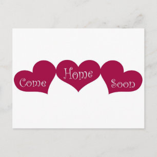 Binnenkort thuis briefkaart