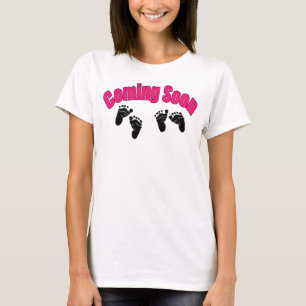 Binnenkort tweeling t-shirt