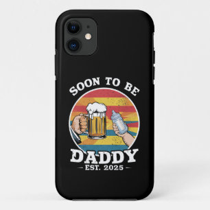 Binnenkort Vader 2025 Eerste Keer Vader 2025 Retro iPhone 11 Hoesje