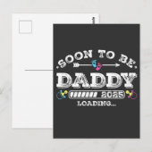 Binnenkort vader 2025 Laden Briefkaart (Voorkant / Achterkant)