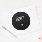Binnenkort verkrijgbaar est 2024 ronde sticker (Envelop)