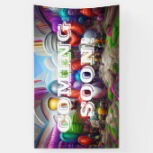 Binnenkort verkrijgbaar Vinylbanner 3' x 5' banner (Verticaal)