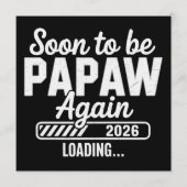 Binnenkort weer opa, geschat 2026 Toekomstige nieu Kaart (Voorkant)