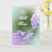 Binnenkort Wenskaart Kaart (Gele Bloem)