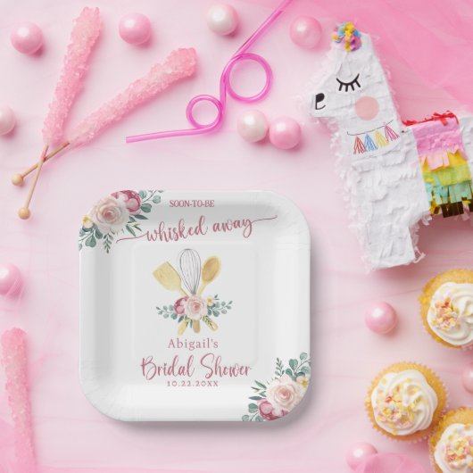 BINNENKORT WORDT HET VRIJGEZELLENFEEST WEGGEFLUIST PAPIEREN BORDJE (Feest)