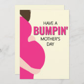 Binnenkort wordt mama Bumping Zwangerschap Moederd (Voorkant / Achterkant)