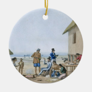 Binnenlandse beroepen, Agagna, Guam, Filipijnen, f Keramisch Ornament