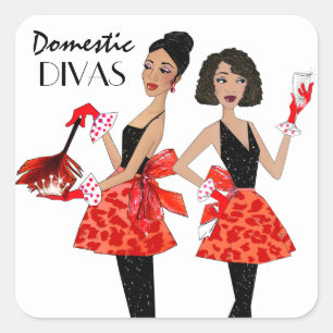 "Binnenlandse Divas" Stickers