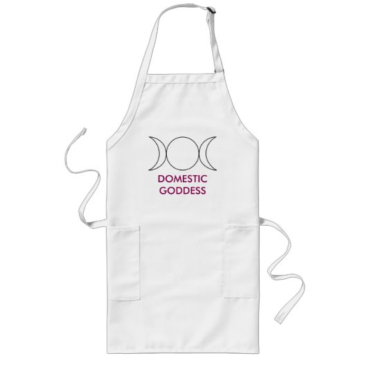 Binnenlandse godin Long Apron Lang Schort (Voorkant)