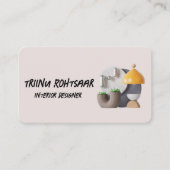 Binnenlandse ontwerper visitekaartje (Voorkant)