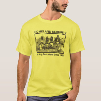Binnenlandse veiligheid t-shirt