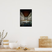 Binnenlandse Zaken van de basilica, vroege 4e eeuw Poster (Keuken)