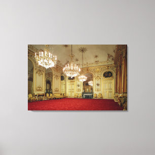 Binnenlandse Zaken van de Grand Salon Canvas Afdruk