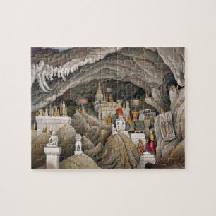Binnenlandse Zaken van de Grotto van Nam Hou, Laos Legpuzzel