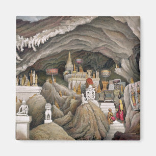 Binnenlandse Zaken van de Grotto van Nam Hou, Laos Magneet