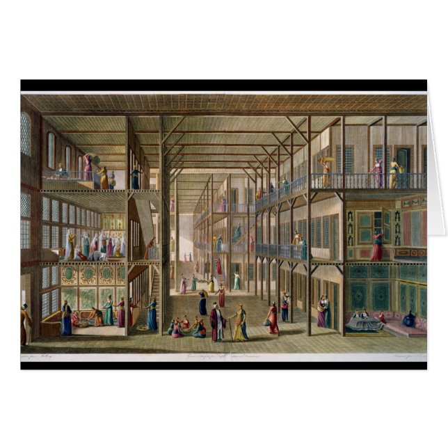 Binnenlandse Zaken van de Harem van de Grote Heer  (Voorkant Horizontaal)