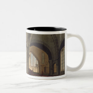 Binnenlandse Zaken van de kerk van de Heilige Sepu Tweekleurige Koffiemok