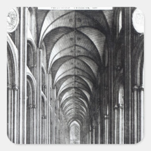 Binnenlandse Zaken van de Nave van St. Paul's, 165 Vierkante Sticker