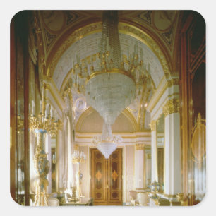 Binnenlandse Zaken van de particuliere diensten Vierkante Sticker