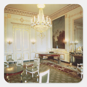 Binnenlandse Zaken van de Salon Vert Vierkante Sticker