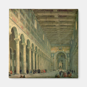 Binnenlandse Zaken van de San Paolo Fuori-kerk Magneet