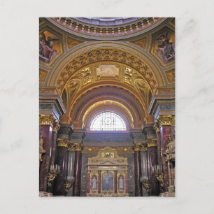 Binnenlandse Zaken van de Sint-Stephen Basilica, B Briefkaart