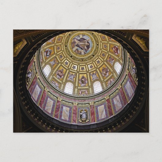 Binnenlandse Zaken van de Sint-Stephen Basilica, B Briefkaart (Voorkant)