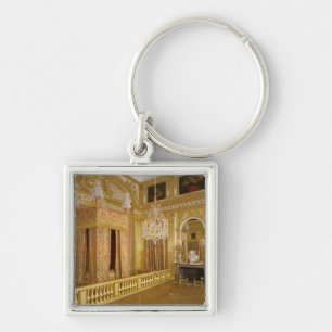 Binnenlandse Zaken van de slaapkamer van Louis XIV Sleutelhanger