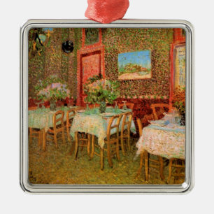 Binnenlandse Zaken van een restaurant van Vincent  Metalen Ornament