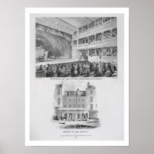 Binnenlandse zaken van het kleine theater, Haymark Poster