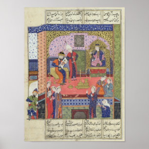 Binnenlandse Zaken van het paleis van de koning va Poster