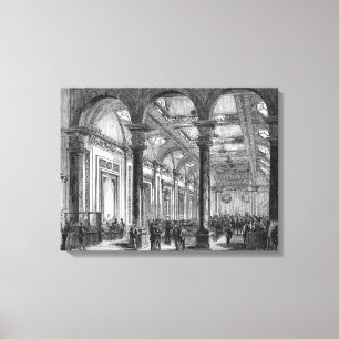Binnenlandse Zaken van Lloyd's of London Canvas Afdruk