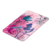 Binnenmuziek - Floral Sketch Magneet (Linkerzijde)