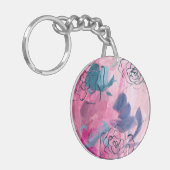 Binnenmuziek - Floral Sketch Sleutelhanger (Voorkant Links)