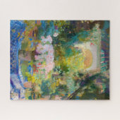 Binnenplaats van het Casa Sorolla van Joaquin Soro Legpuzzel (Horizontaal)