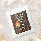 Binnenplaats vreugdevuur bedankzakje (Geknipt)