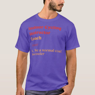 Binnenrijwielers Definitie Funny Indoor Bike T-shirt