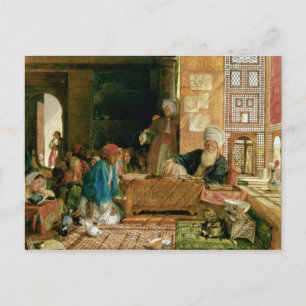 Binnenschool in Caïro Briefkaart