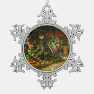 binnenshuis Garden Wynn Atrium Las Vegas #2 Orname Tin Sneeuwvlok Ornament