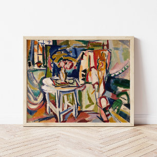 Binnenshuis Henry Lyman Saen Poster